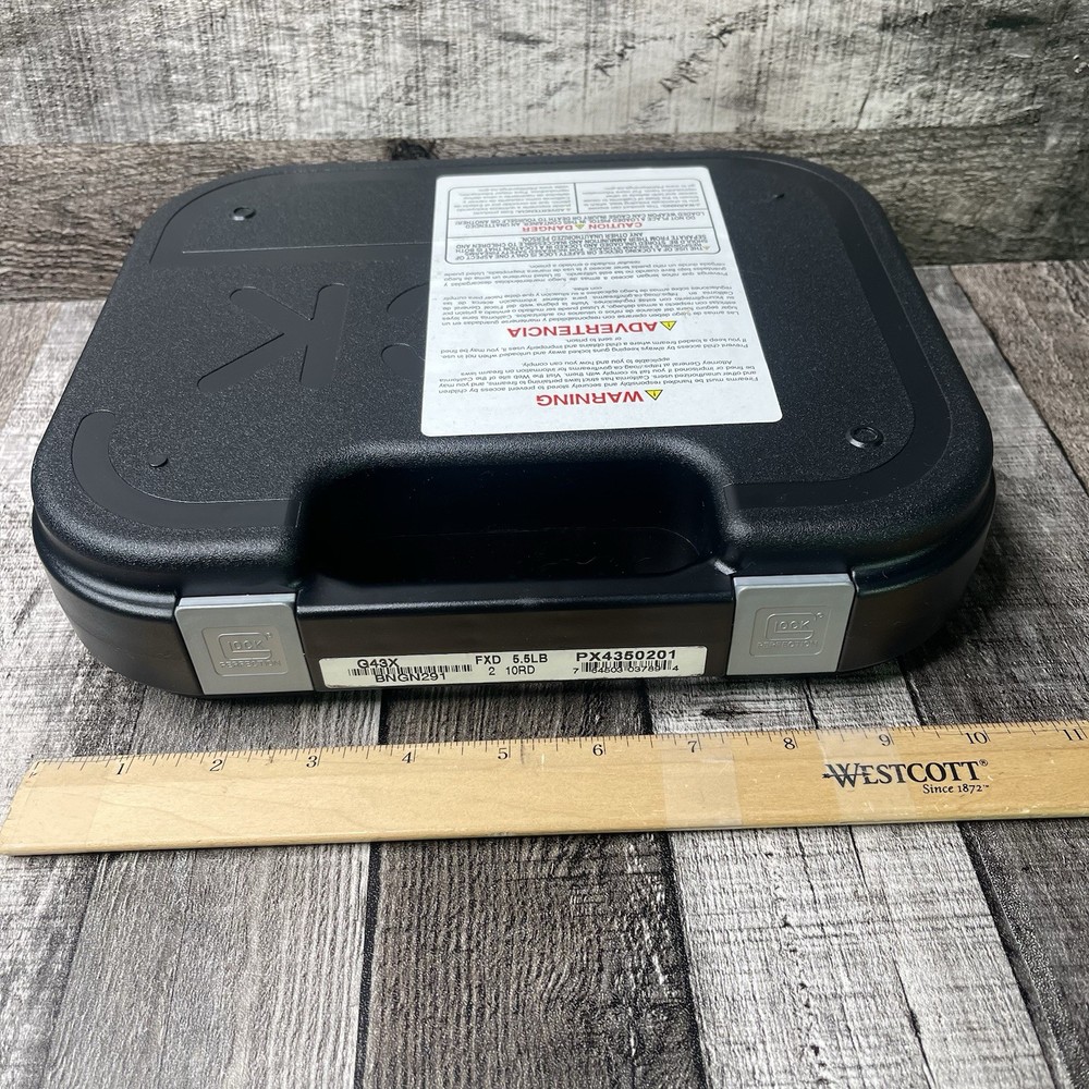 Nice OEM Glock Pistol Hard Case *Empty*