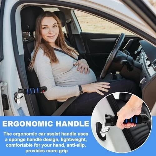 Car Mobility Assist Handle - Auto Cane Door Support for Elderly Disabled Drivers