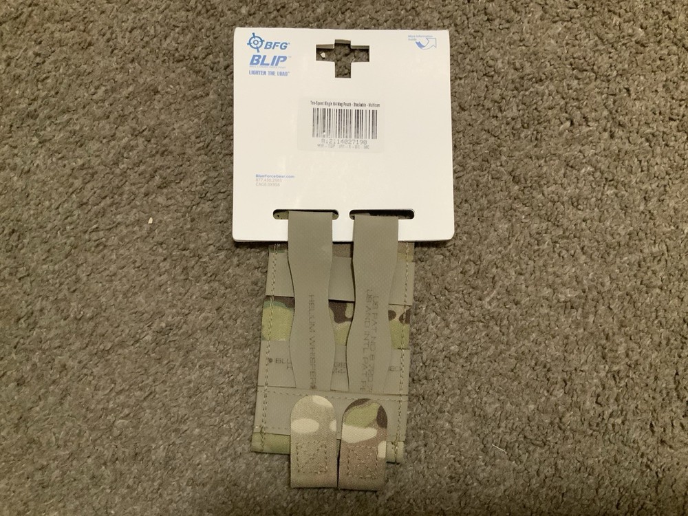 Blue Force Gear Ten-Speed Single Magazine Pouch Multicam Stackable