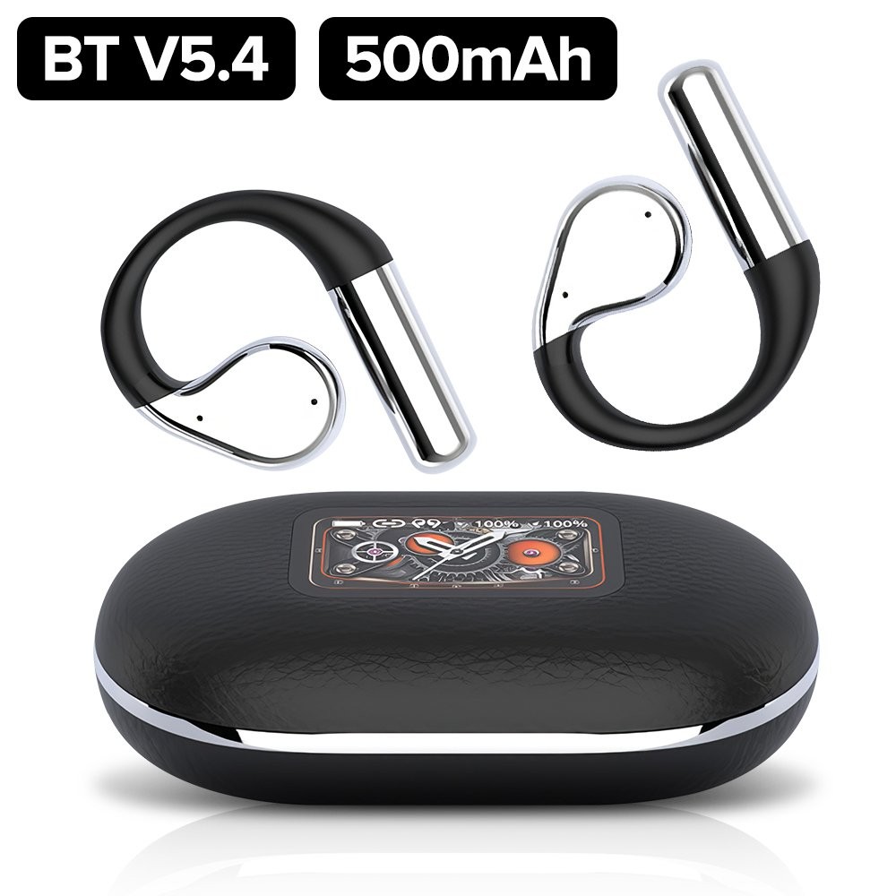 Wireless Bluetooth OWS Open Ear Headphones Earhook Earbuds Headset Earphones TWS