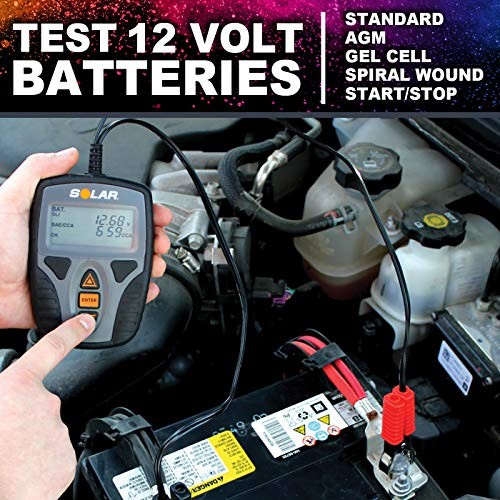 SOLAR Digital 12V Battery and System Tester Battery & System Tester