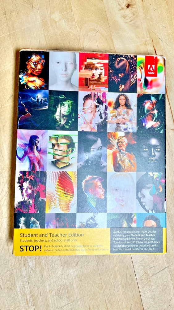 Adobe CS6 MASTER COLLECTION ( USA ) - Creative Suite, Student & Teacher Edition