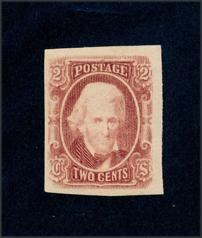 drbobstamps US CSA Scott #8 Mint Hinged Confederate Stamp Cat $75