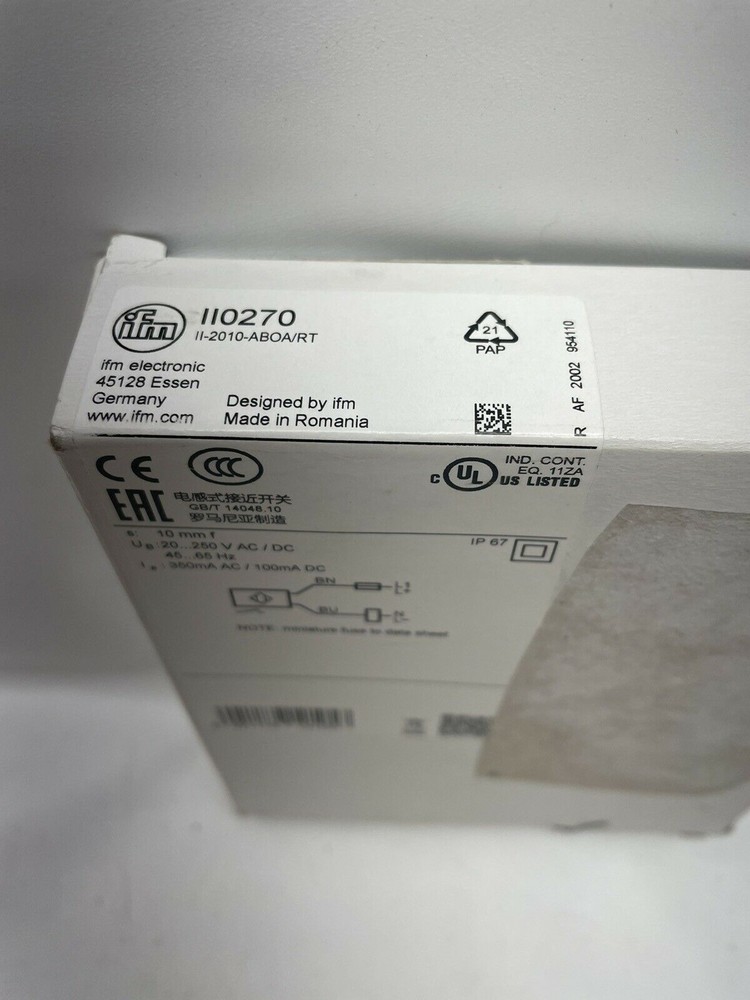 For IFM II0270 II-2010-ABOA Proximity Switch Sensor