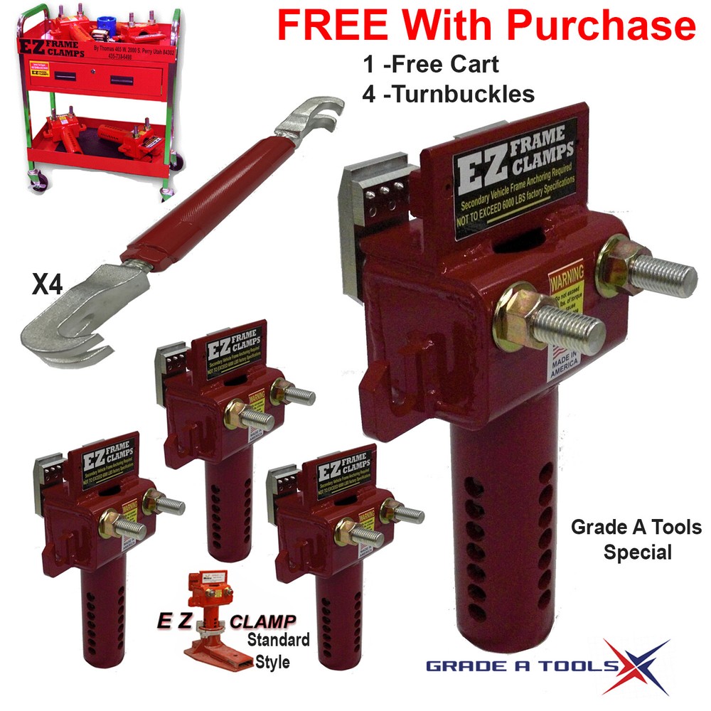 EZ Frame Clamps, Compatible With Chief Frame Machines