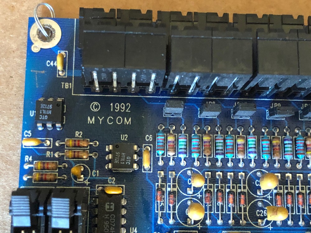 Mycom Mayekawa Compressor Analog Input Circuit Board PCB 201-04305