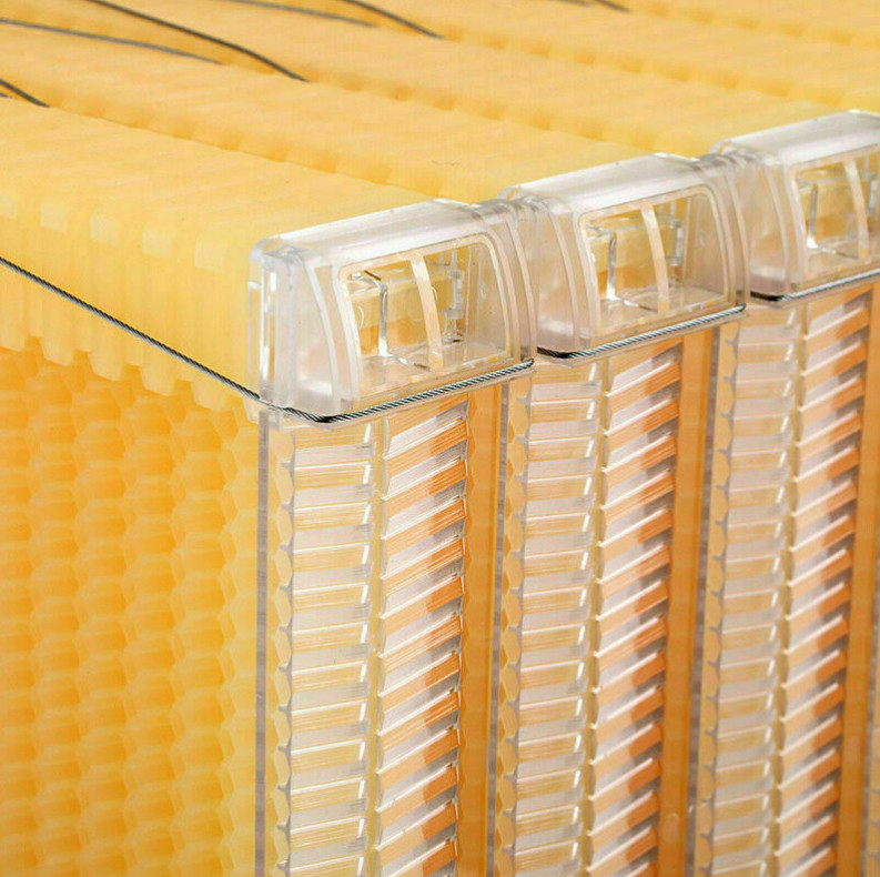 7x Auto Draining Beehive Frames Honey Plastic Beehive Frames fit Auto Beehives