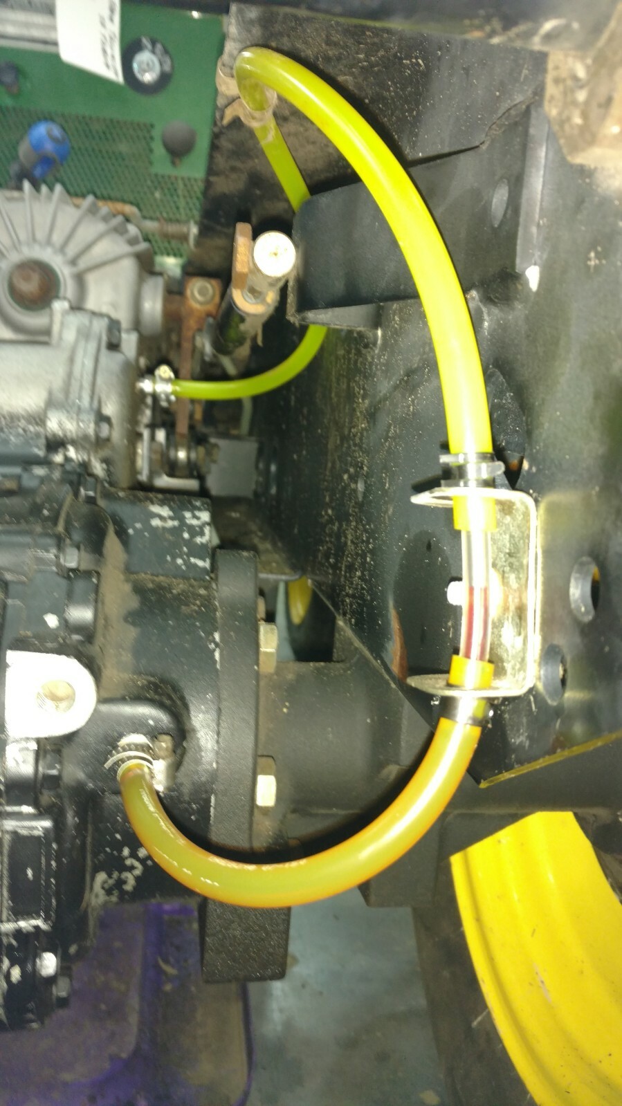 JOHN DEERE 316/318/330/322/332/420/430 HYDRAULIC REAR SIGHT TUBE AND HOSE KIT