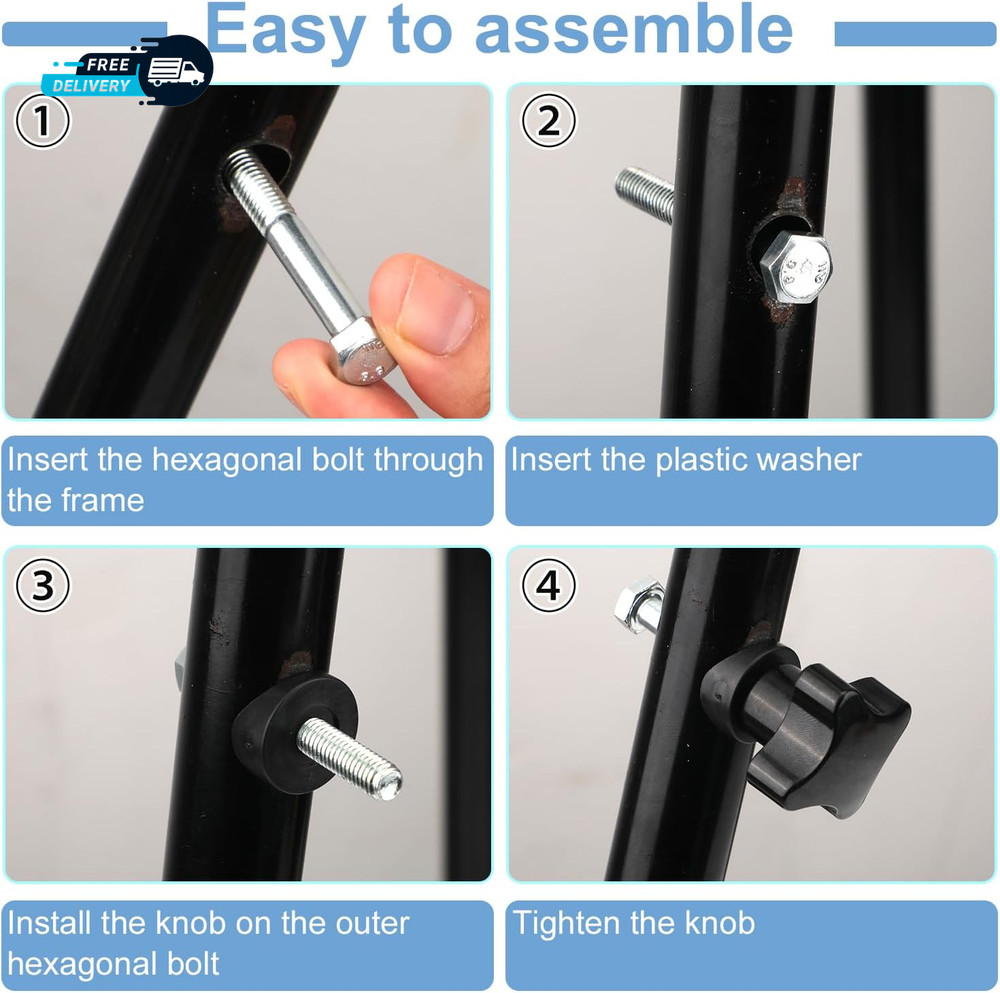 2 Sets Rollator Walker Replacement Arm Adjustment Knobs Comfortable Universal