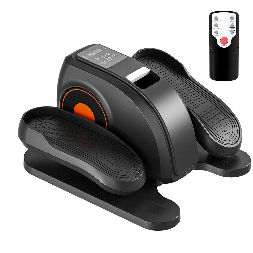 Elliptical Machine Portable Mini Pedal Exerciser Adjustable Speed Under-Desk