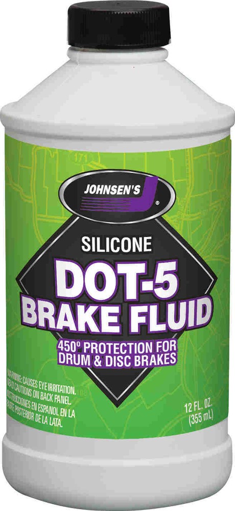 JOHNSON'S BRAKE FLUID DOT 5 12 OZ 7012