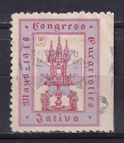 Spain 1948 Congreso Eucaristico Jativa (1)