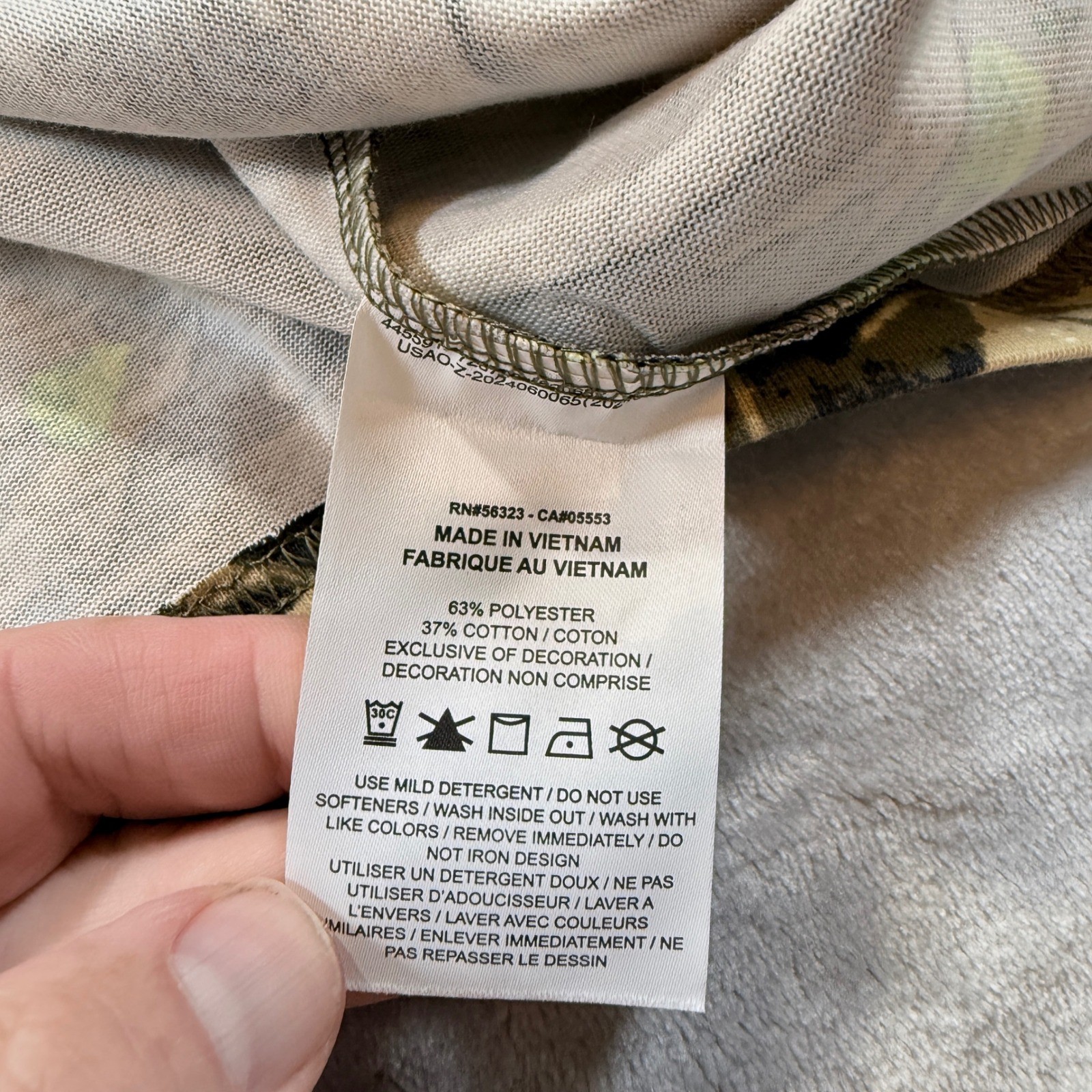 Nike ACG Dri Fit Leafcutter Loose Fit Men's 3XL T Shirt Camo hj0794-222