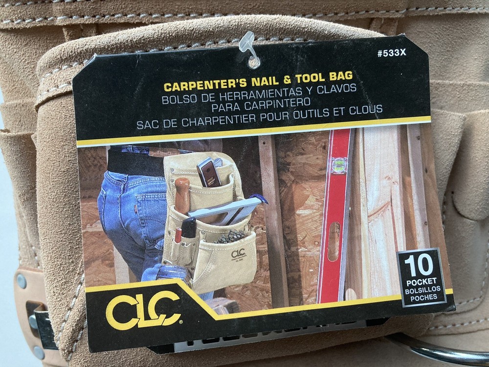 CLC 533X Leather Tool Pouch Tan 1 pc