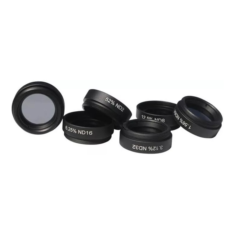 1.25 inch Neutral Density Moon Filter Set 6 Pcs //Set for Astronomical Telescope
