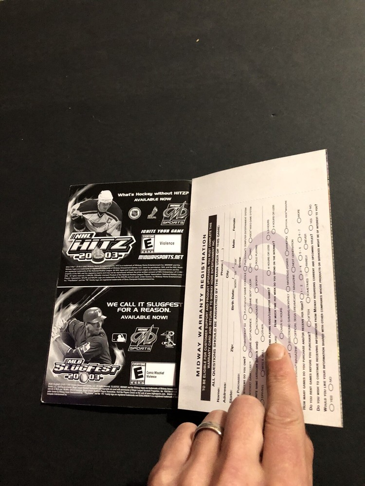 Defender ps2 manual Only