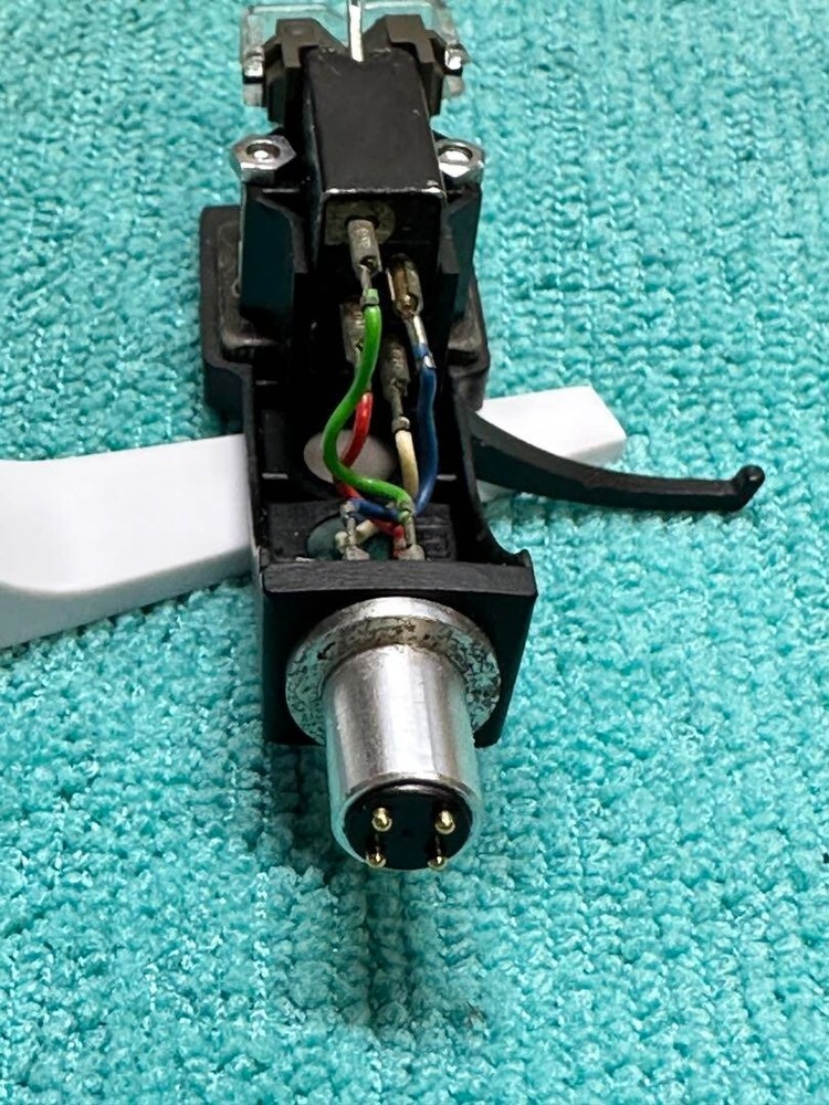 Technics Shure M Cartridge Headshell Record Phonograph Needle Stylus Instrument