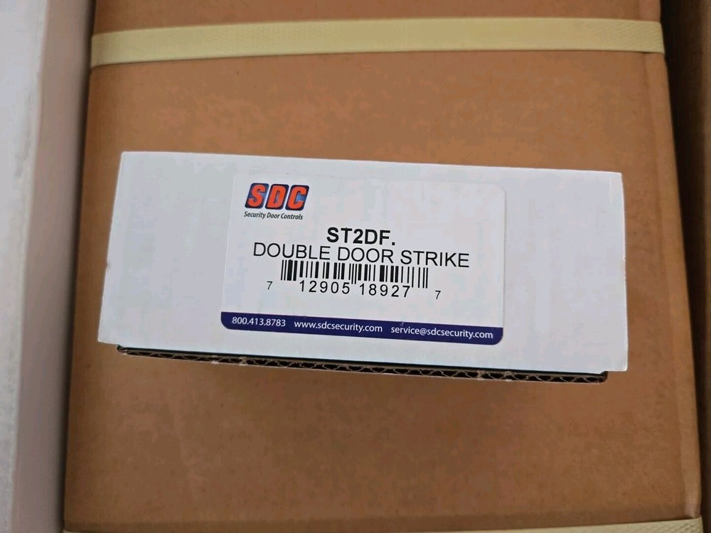 SDC ST2DF Double Door Strike Security Door Controls New