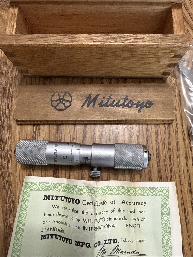 Mitutoyo Inside Micrometer 3-4"