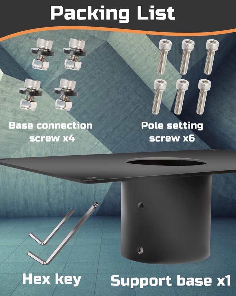 Starlink Flat High Performance Pipe Adapter Mounting Kit for Antenna & Pole
