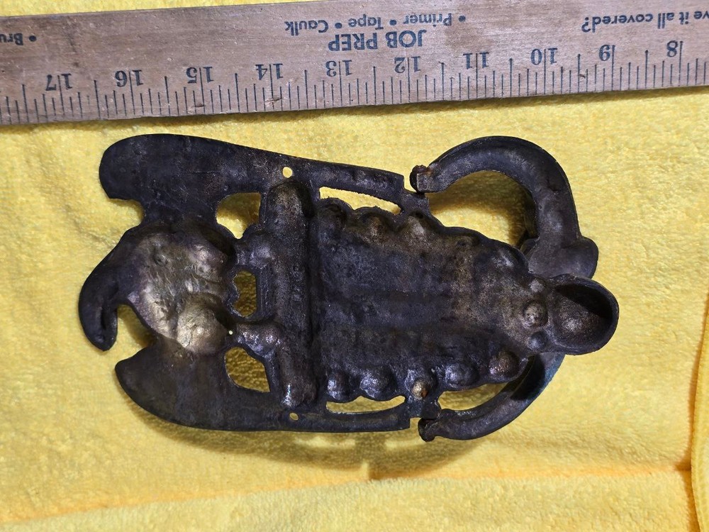 Vintage Cast Iron Eagle Door Knocker