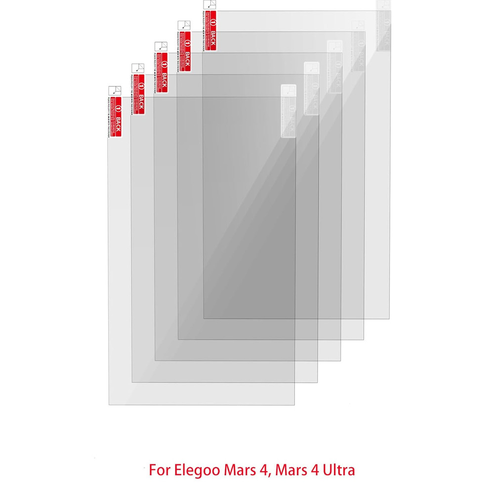 KOYOFEI 5PCS Screen Protector for Elegoo Mars 4, 3D Printer Parts Screen Protect