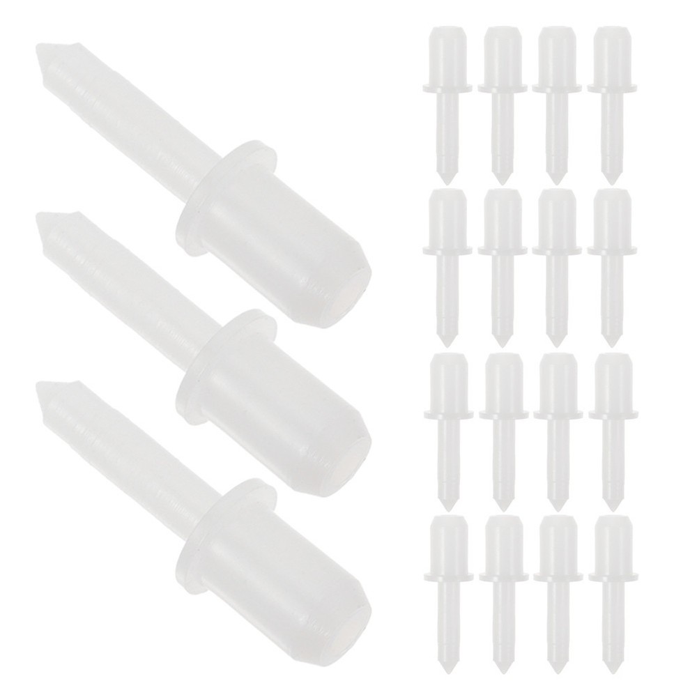 50 Pcs Plastic Replacement Shutter Fasteners Kit For Window Blind Repair