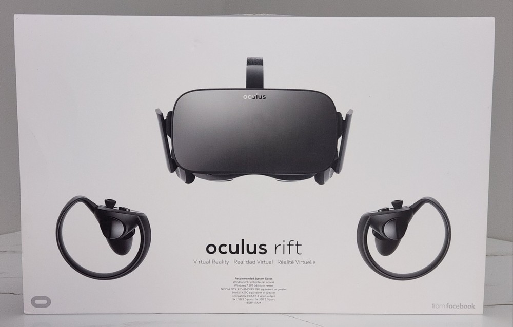 Meta Oculus Rift CV1 virtual reality headset system bundle Brand New Unused