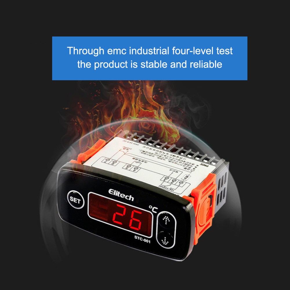 STC-001 Cooling Defrost Alarm Output Sensor Temperature Controller