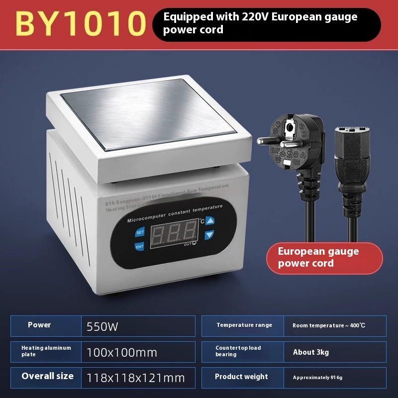 150*150Mm Heating Station Digital Preheating Platform Electronic Hot Plate
