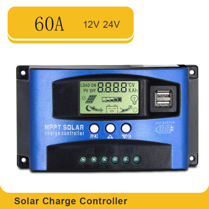 12/24V 10-100A MPPT PWM Solar Charge Controller Regulator Auto Focus Tracking