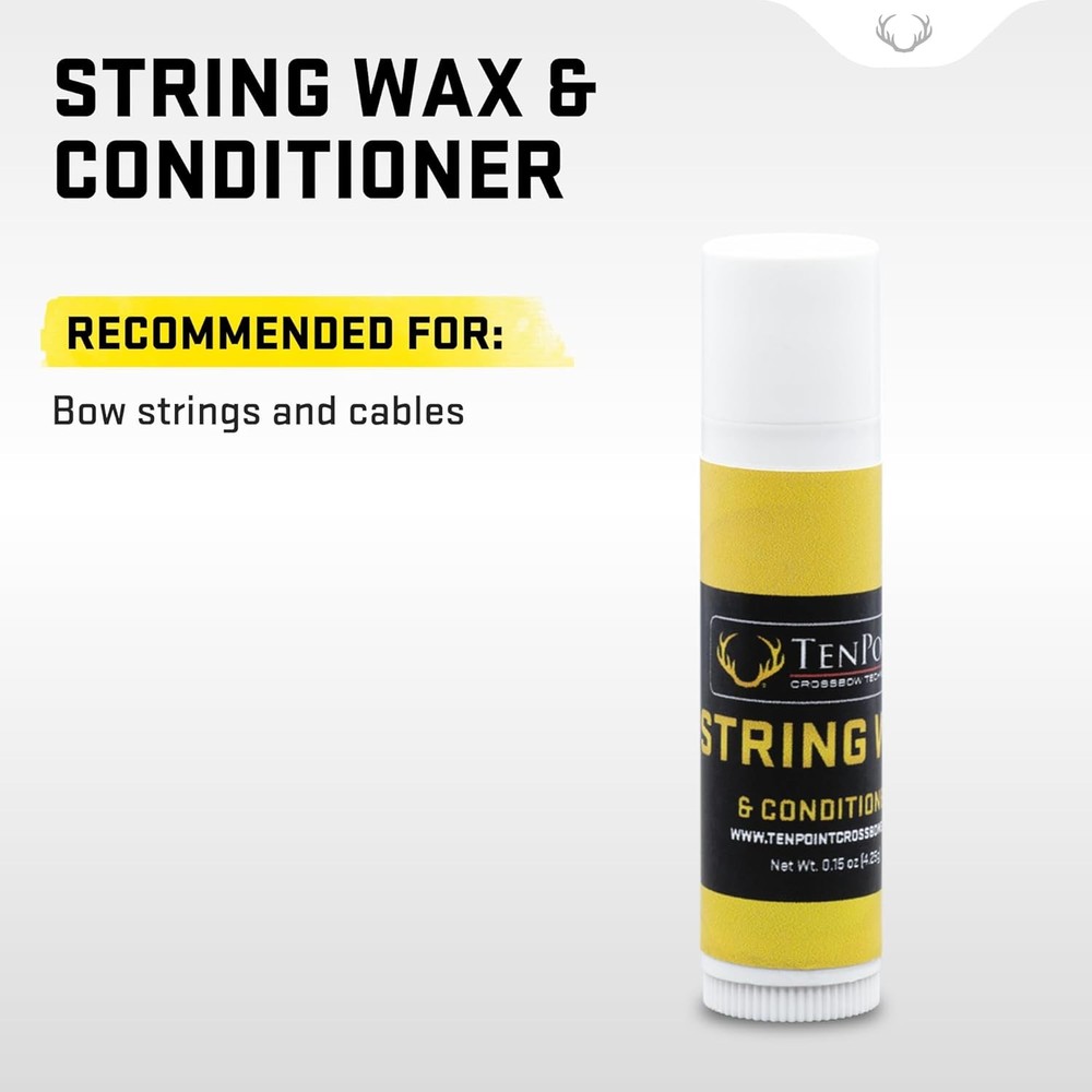 TenPoint String Wax & Conditioner - Lubricates, 1 Count (Pack of 1), Multi