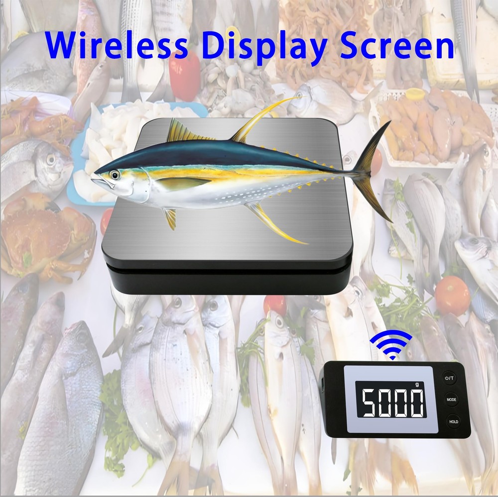 110 LB Digital Postage Shipping Scale LCD Display Hold Tare Function Lightweight