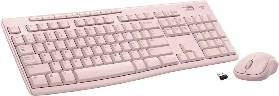 Logitech - MK270 Full-size Wireless Membrane Keyboard & Mouse Combo (920-013270)
