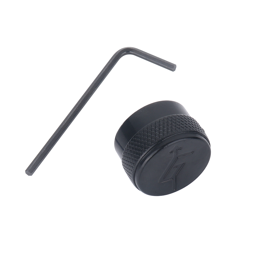 4 Pcs Gretsch “G” With Arrow Control Knobs Metal Guitar Knobs Volume Knobs Black