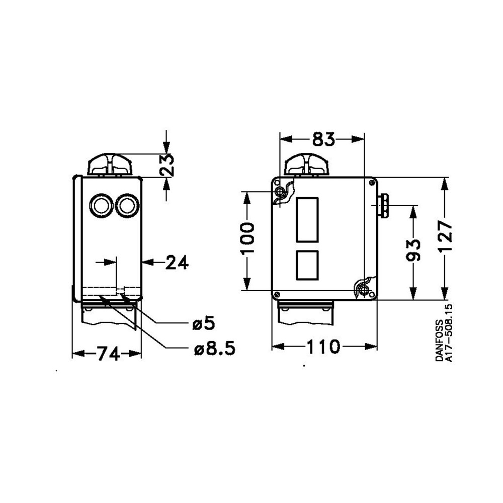 DANFOSS 017-520366 Pressure Switch New ✦KD