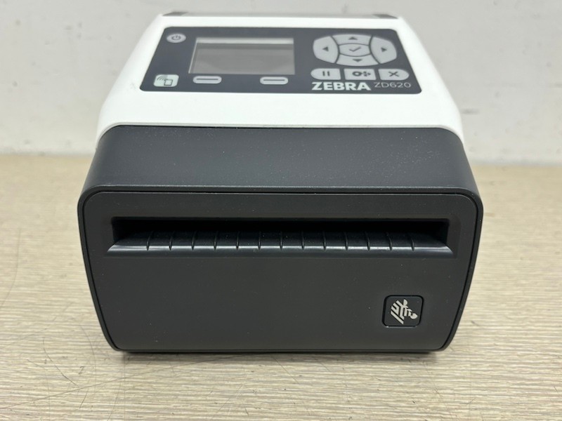 Zebra ZD620 Thermal Direct Label Printer USB Serial Ethernet Printer w/ Adapter
