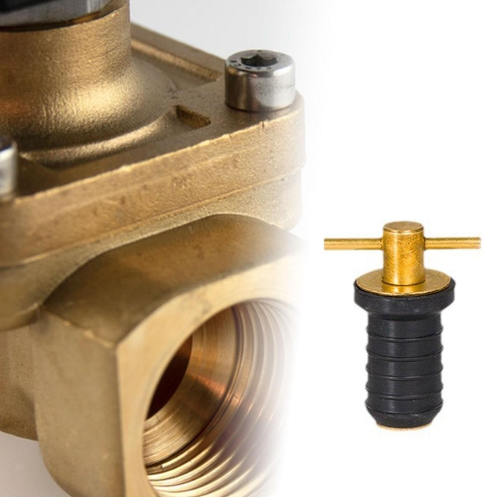 Brass Handle Drain Plug Marine Boat Drain Plug T handle 17mm