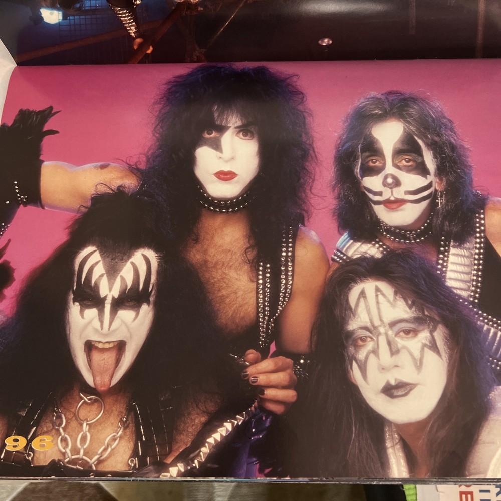 KISS -Alive/Worldwide 1996-97 Black Concert Program Tour Booklet