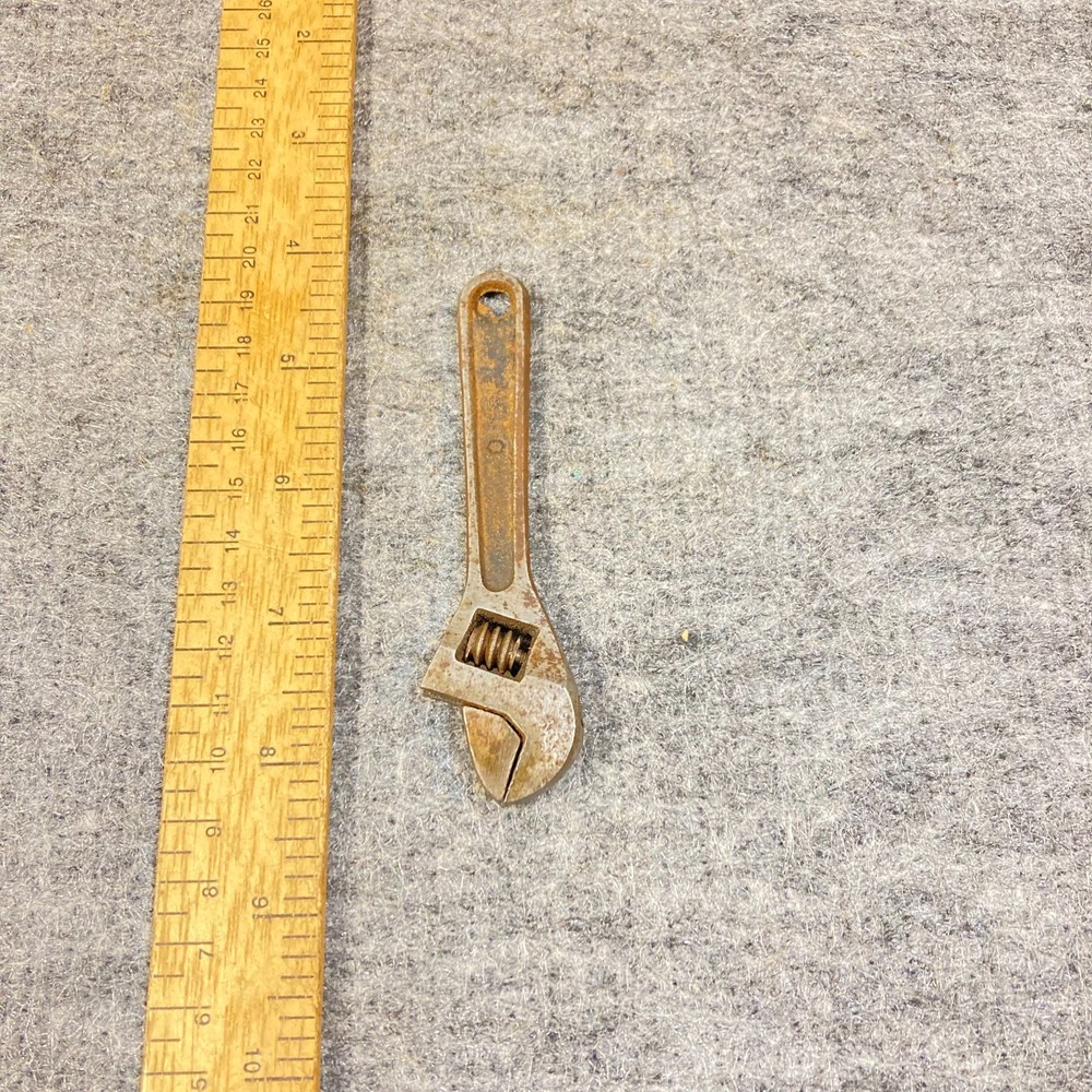 Vintage Adjustable Wrench 4" West Germany