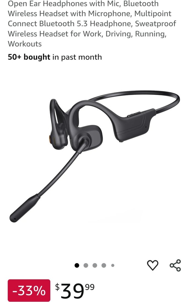 wireless headset microphone