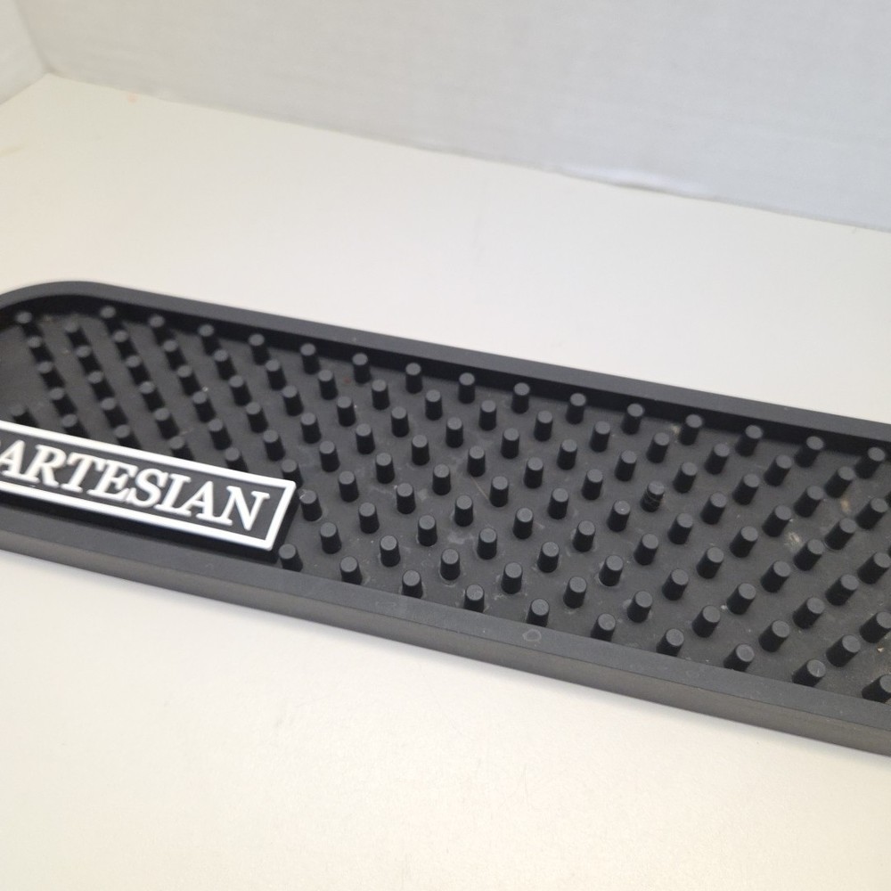 Replacement Black Rubber Spill Tray Bar Mat for Bartesian 55300 Used