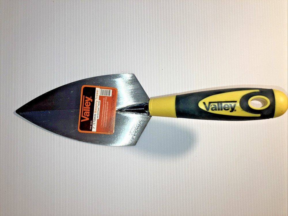 7"x3" Masonry Trowel with Soft Touch Handle