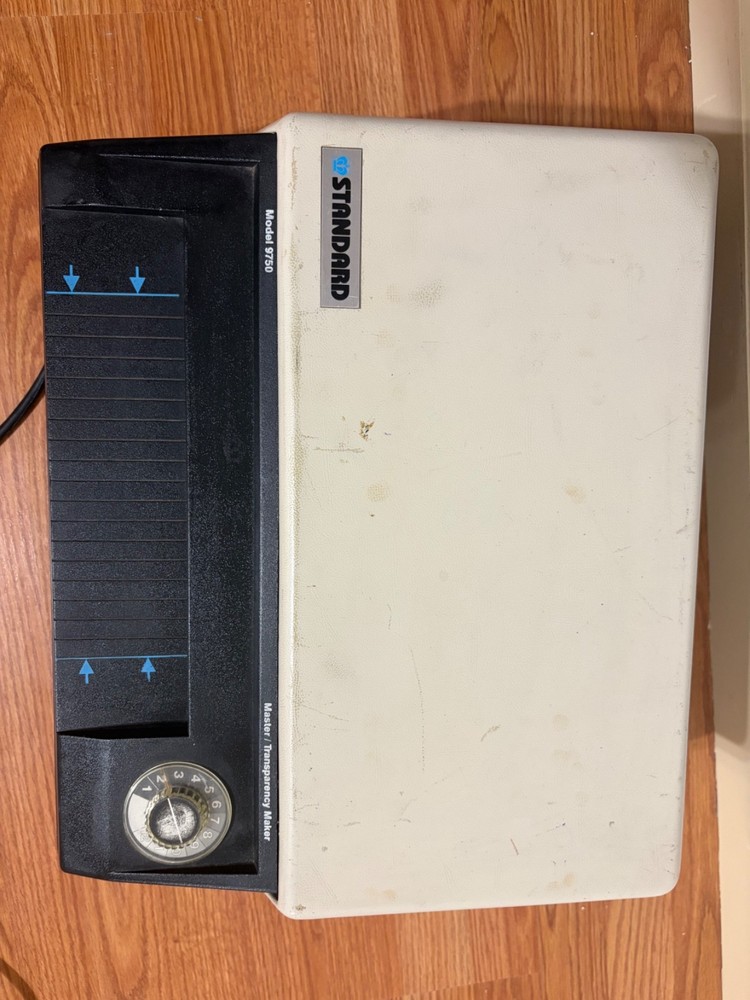 Standard model 9750 thermofax