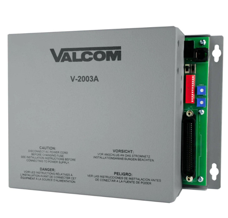 Valcom V-2003A 3-Zone Page Control Unit NEW Sealed Commercial Paging System