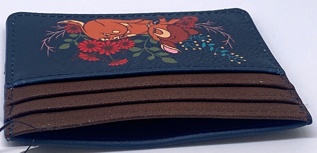 Disney Parks Bambi and Friends Thumper Floral Card Wallet Slim Thin 2023 - NEW