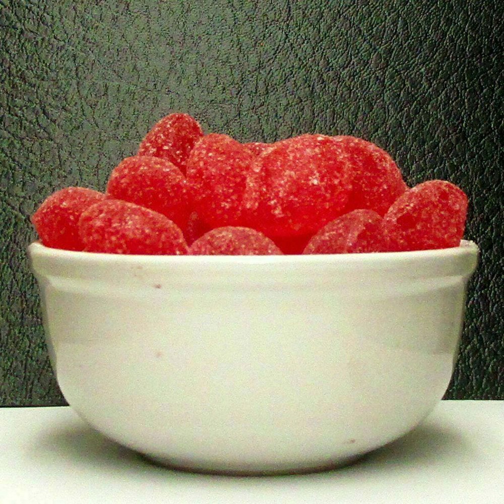 Claeys Sanded Cherry Drops Old Fashioned Nostalgic Candy , 4 lbs