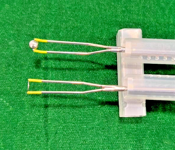 2pc Hysteroscopy Monopolar Cutting Loop & Ball Electrode 4mm Reusable Instrument