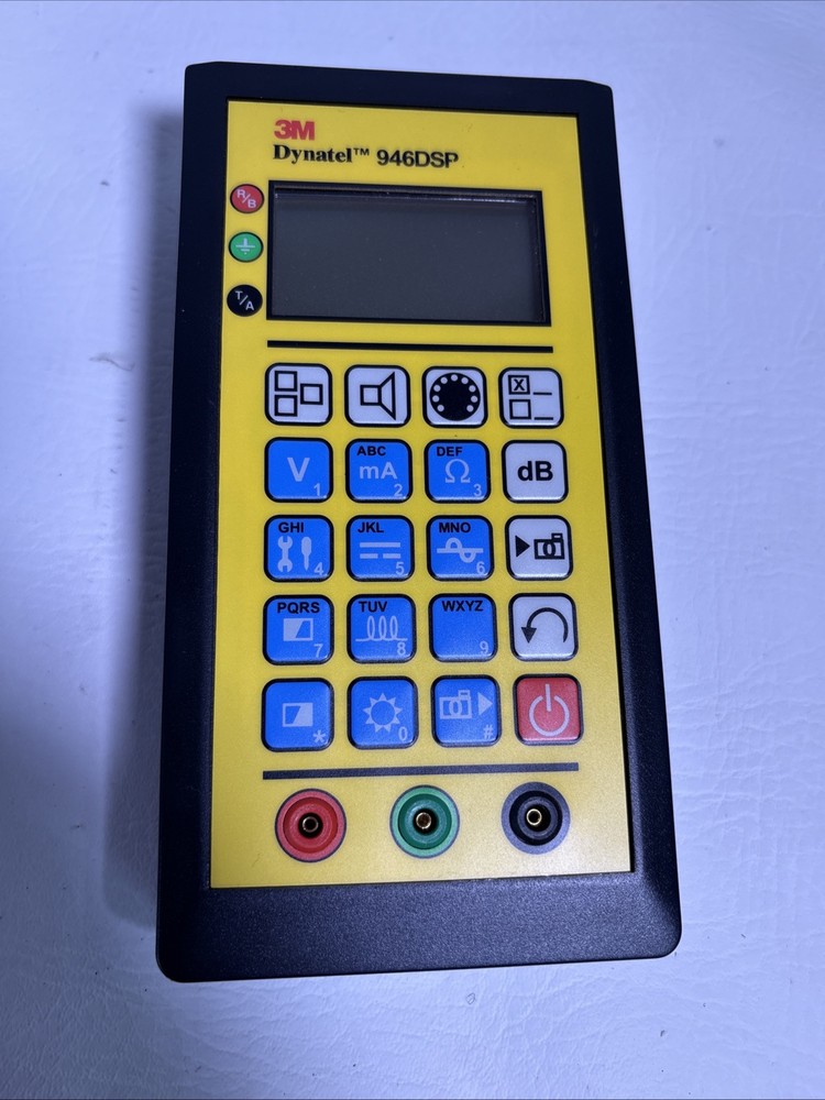 3M Dynatel 946DSP Subscriber Loop Analyzer Tester w/Case & Test Leads (Y072103Y)