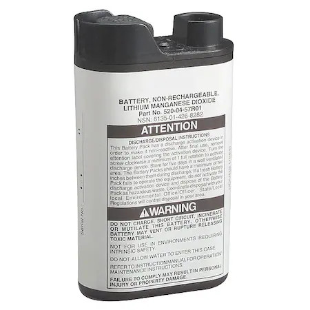 3M 520-04-57R01 Battery Pack, Lithium